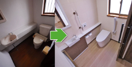 トイレ Before / After